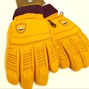 Olympia Men’s Cork Leather Ski Gloves